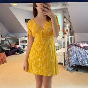 Urban Outfitters yellow dress